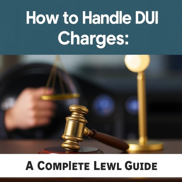 How to Handle DUI Charges: A Complete Legal Guide